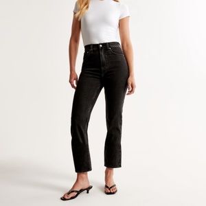 A&F Ultra Hi Rise Ankle Straight